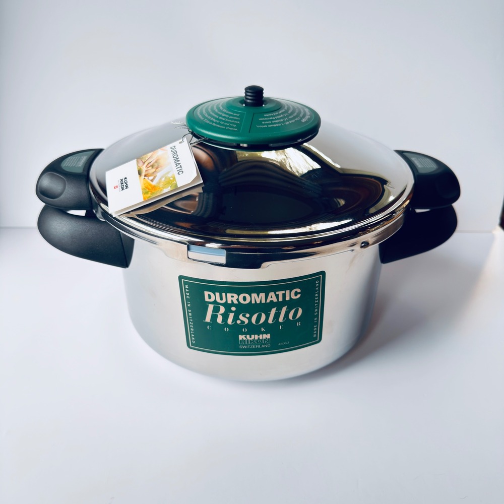 Kuhn Rikon Duromatic Risotto Cooker Swiss Stainless Steel Pressure Cooker NIB - Picture 2 of 16